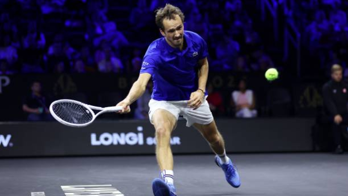 Daniil Medvedev, en Laver Cup 2024. Foto: gettyimages