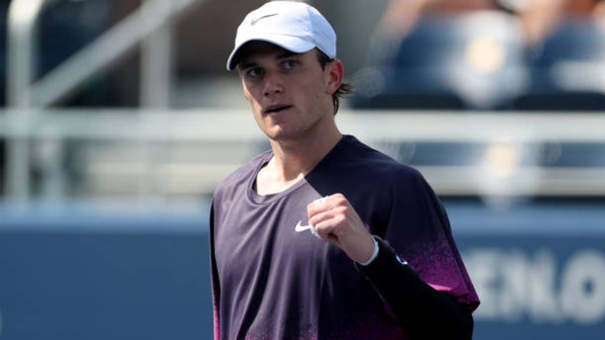 Jack Draper celebra en Nueva York. Fuente: Getty