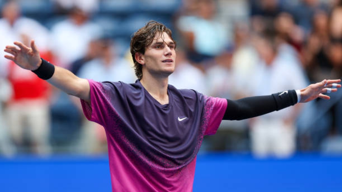 Jack Draper, tras asegurar su billete a semifinales. Fuente: Getty