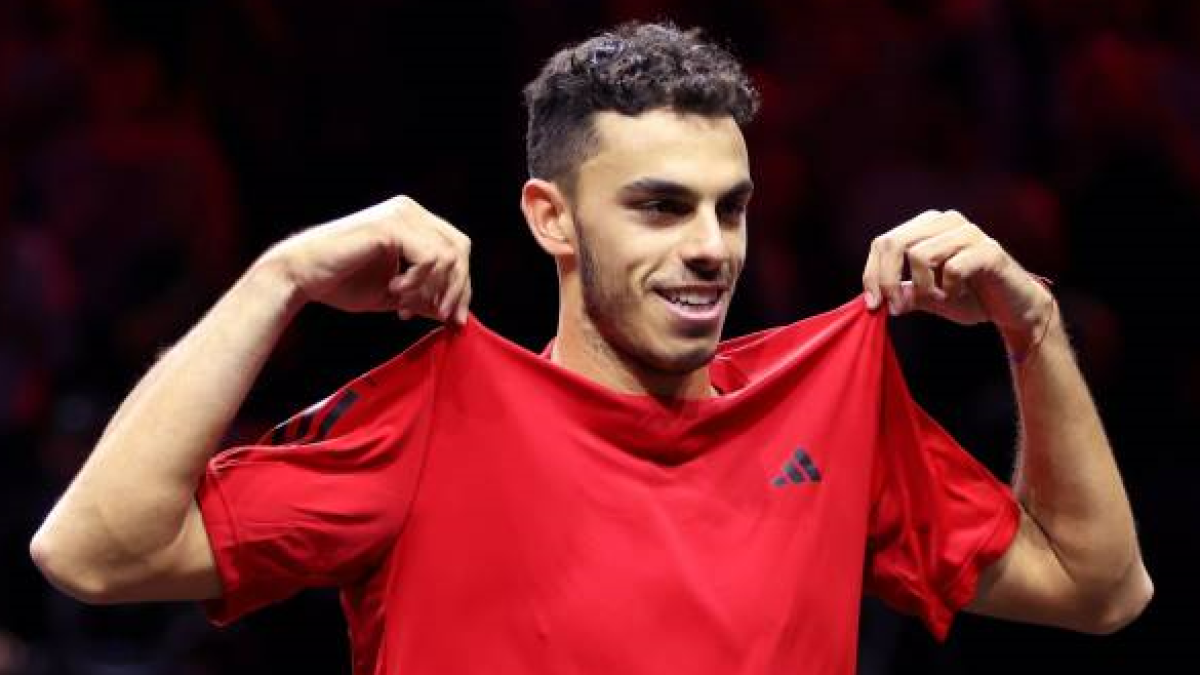 Francisco Cerúndolo at the Laver Cup 2024. Photo: getty