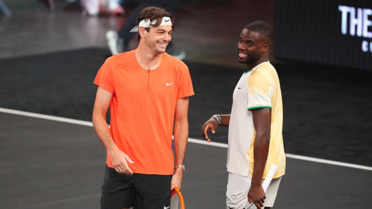 Taylor Fritz and Frances Tiafoe, semifinalist at US Open 2024. Photo: gettyimages
