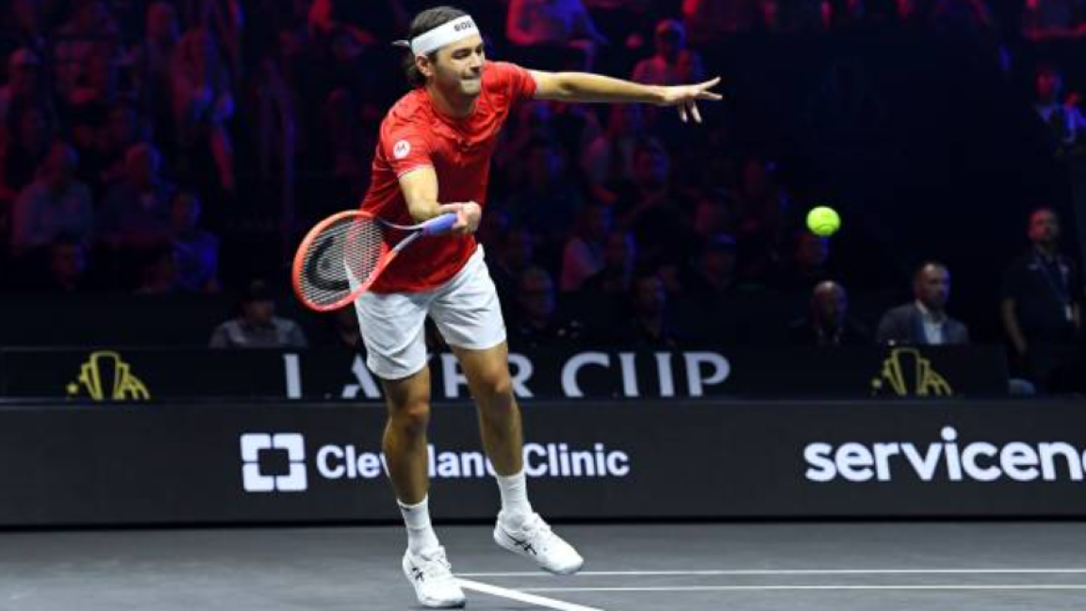 Taylor Fritz en la Laver Cup 2024. Foto: Getty