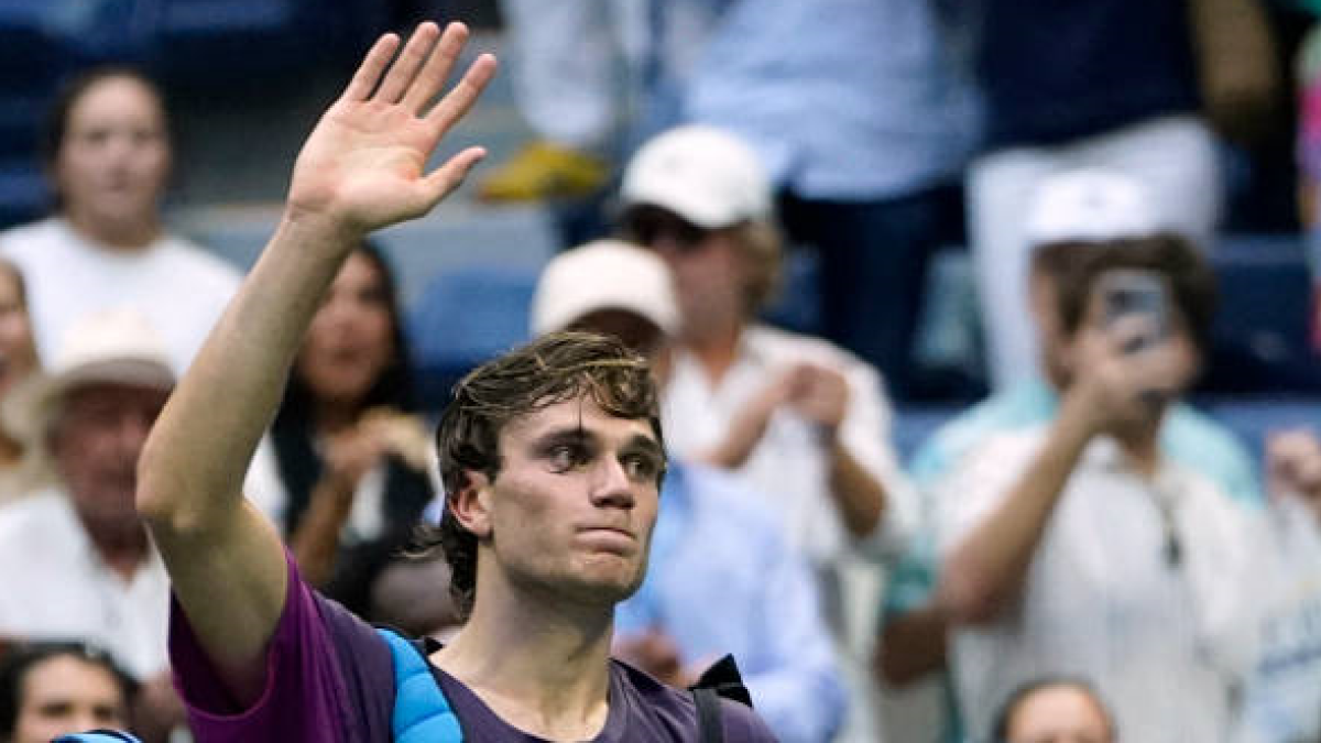 Jack Draper en el US Open 2024. Foto: getty
