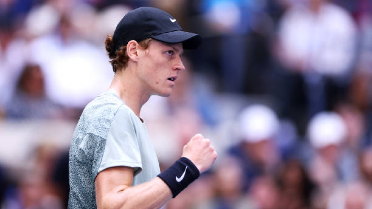 Jannik Sinner, champion of the US Open 2024. Photo: gettyimages.