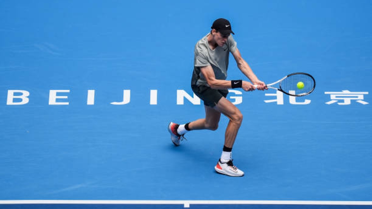 Jannik Sinner, en Pekín 2024. Foto: gettyimages