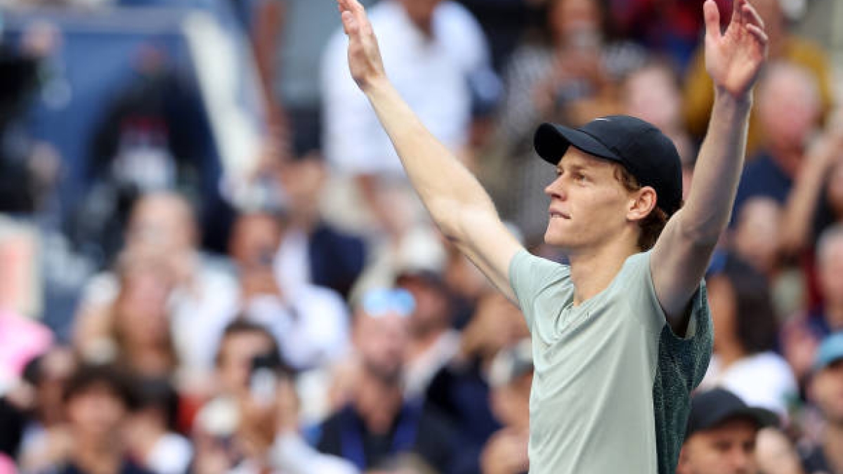 Jannik Sinner, ganador del US Open 2024. Foto: Getty