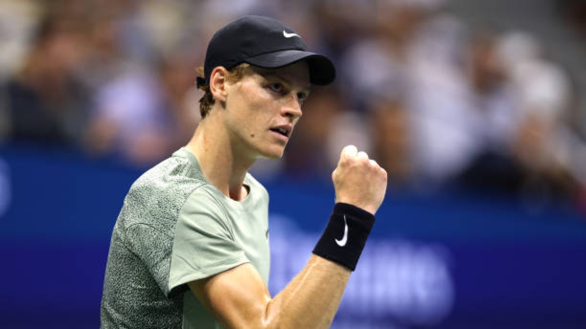 Jannik Sinner, dato en US Open 2024. Foto: gettyimages