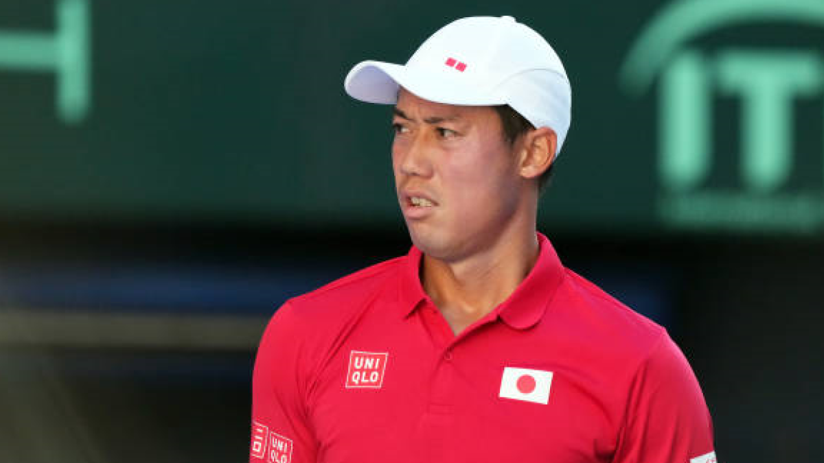 Kei Nishikori 2024. Photo: Getty