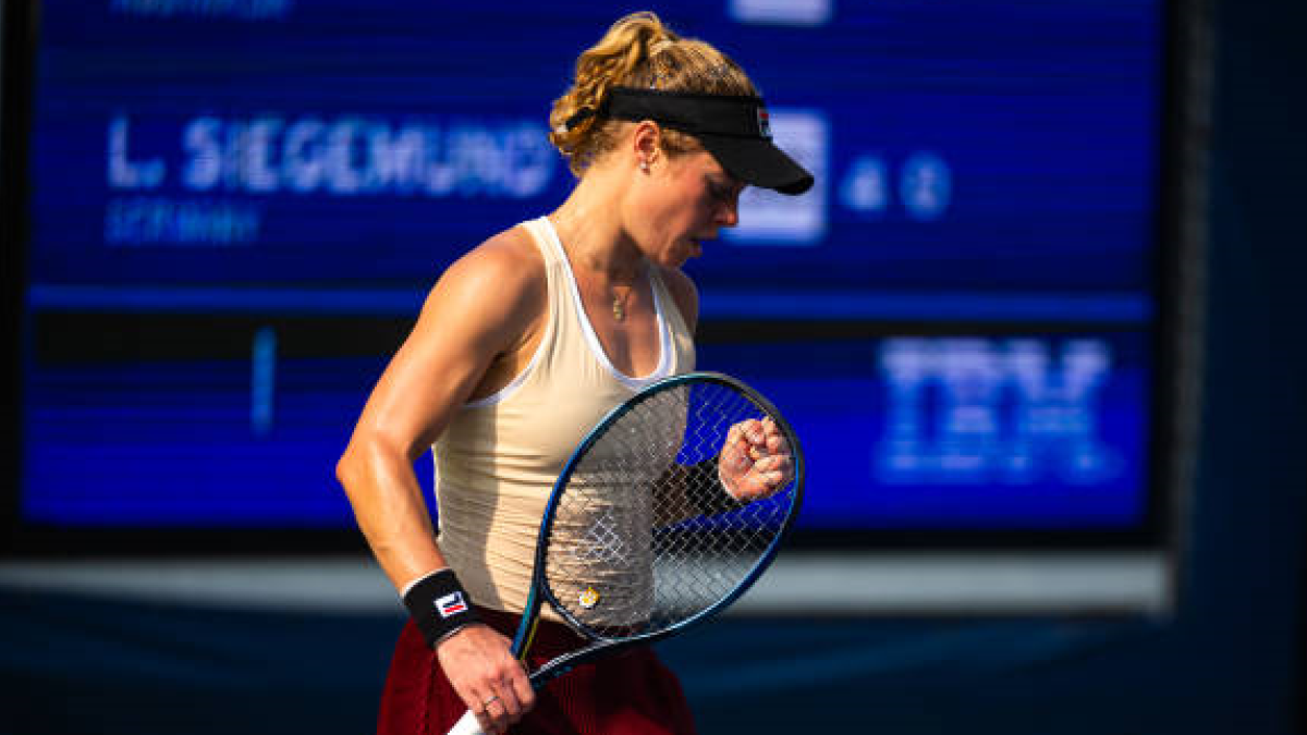 Laura Siegemund in 2024. Photo: Getty