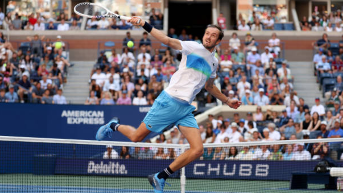 Daniil Medvedev at the US Open 2024. Photo: Getty