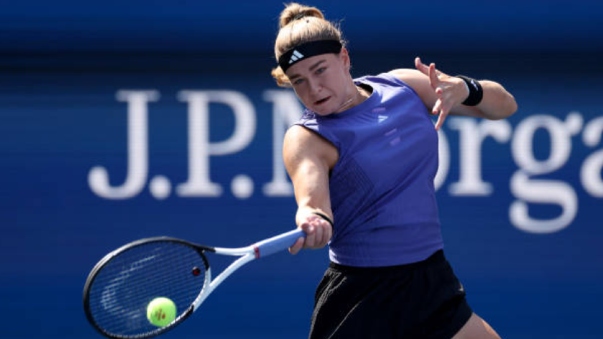 Karolina Muchova at the US Open 2024