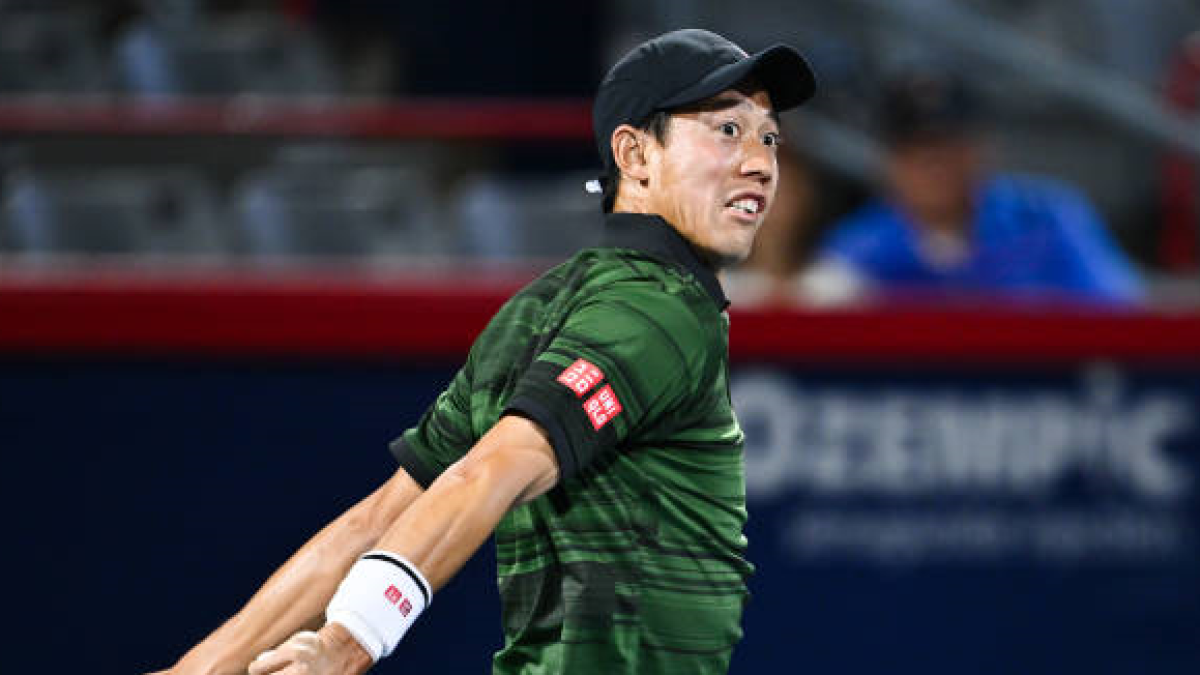 Kei Nishikori en 2024. Foto: getty