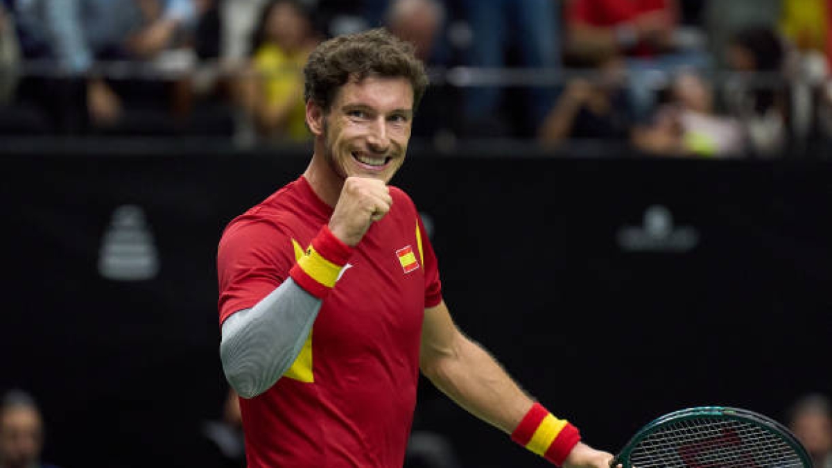 Pablo Carreño, in Davis Cup 2024. Photo: gettyimages