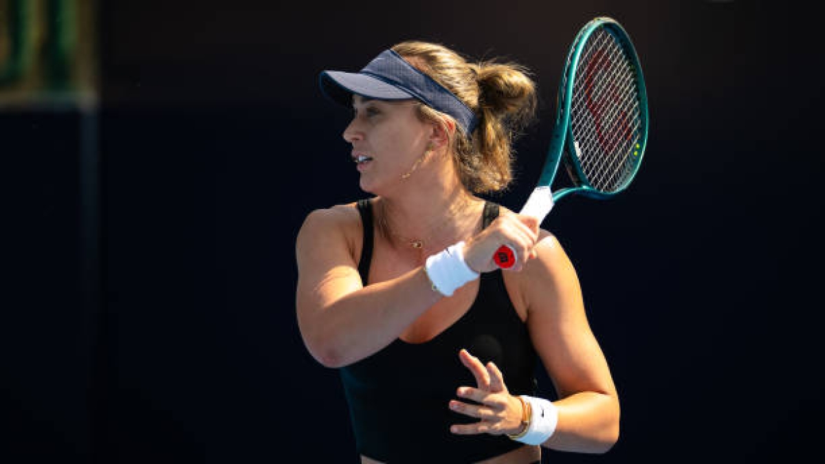 Paula Badosa en Pekín. Foto. gettyimages
