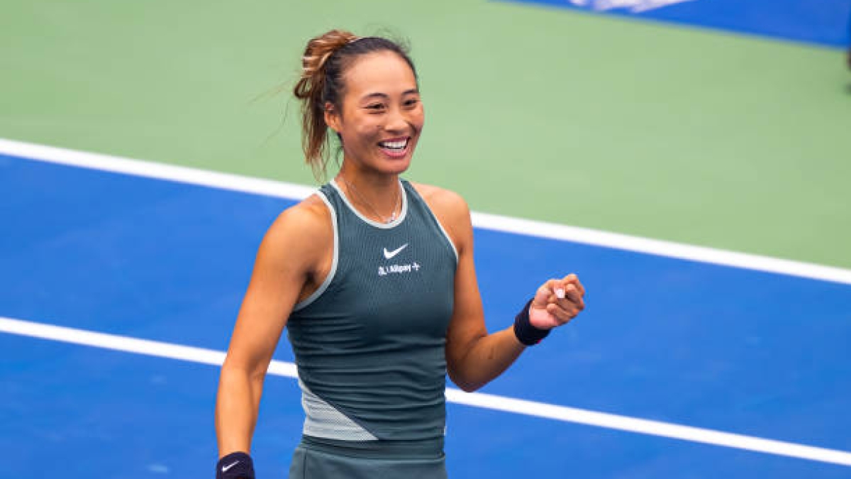 Qinwen Zheng, reto en US Open 2024. Foto: gettyimages