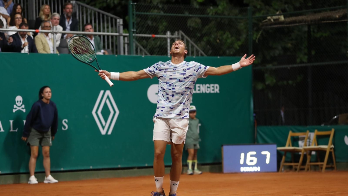 Roberto Carballés, ganador de la Copa Sevilla. Foto: Getty