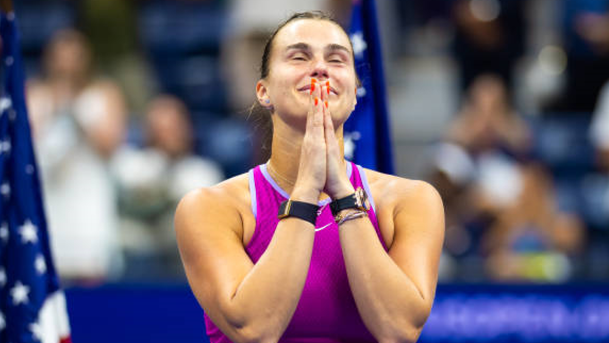 Aryna Sabalenka at the US Open 2024. Photo: Getty
