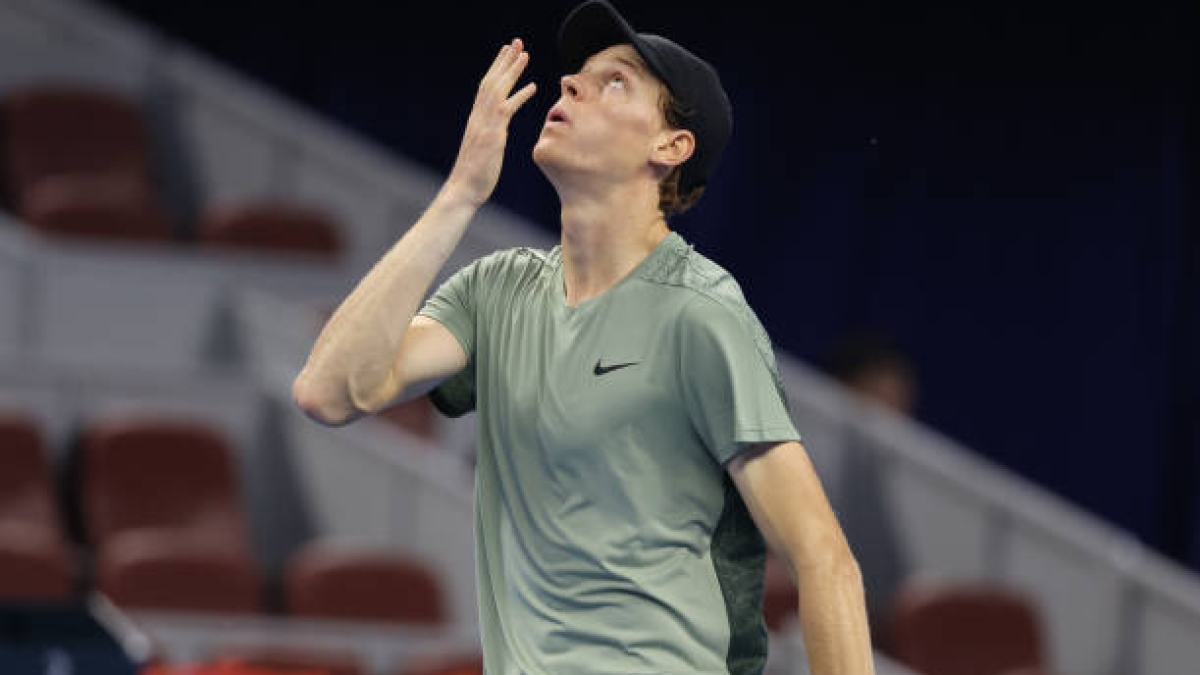Jannik Sinner dedica la victoria a su tía, recientemente fallecida. Fuente: Getty