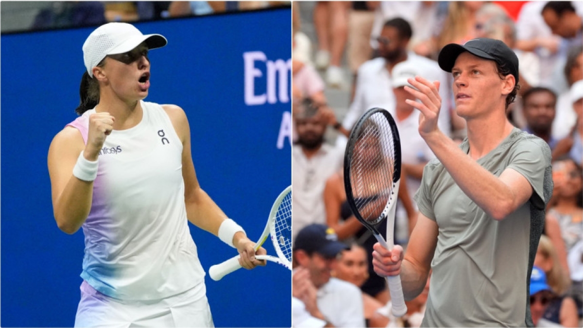 Swiatek y Sinner saben lo que es ganar un Grand Slam. Foto: The Daily Star
