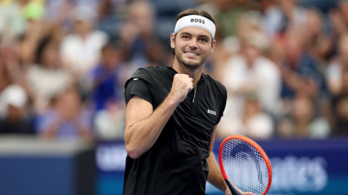 Taylor Fritz, en US Open 2024. Foto: gettyimages