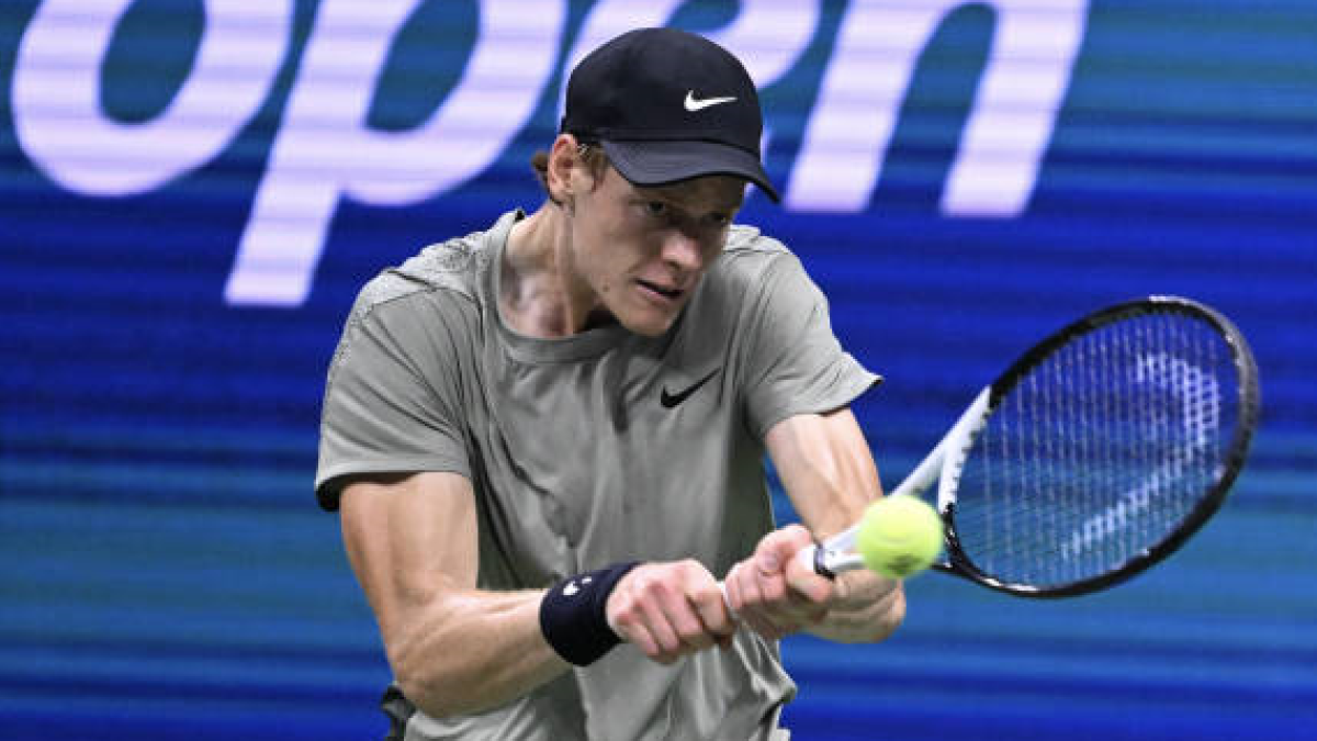 Jannik Sinner en el US Open 2024. Foto: getty