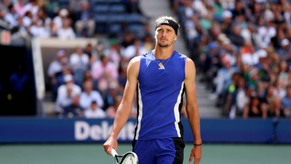 Zverev, en US Open 2024. Foto: gettyimages