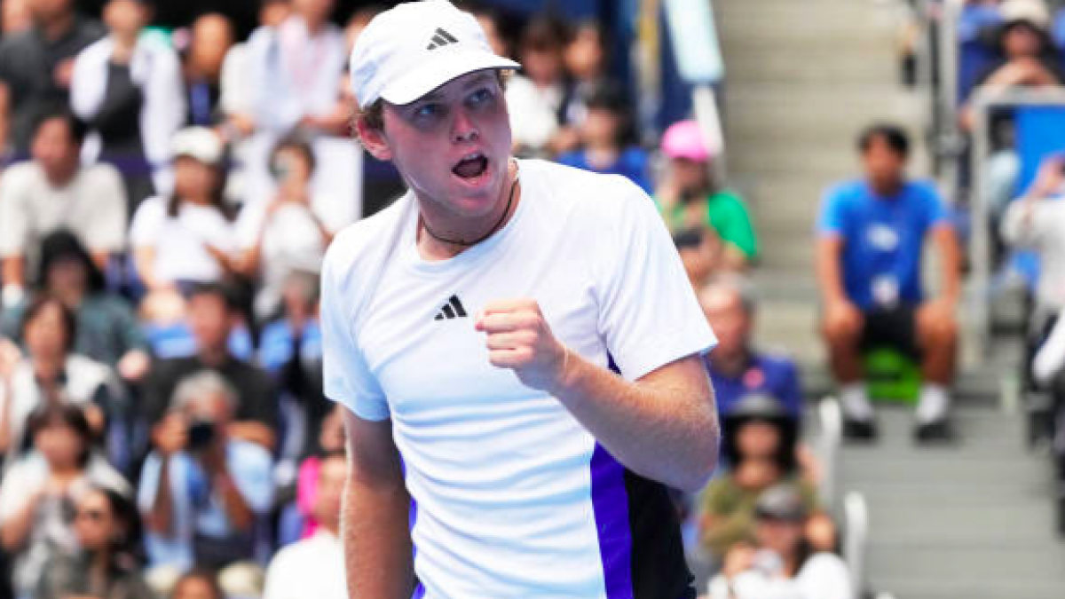 Alex Michelsen will be Novak Djokovic's first opponent in Shanghai. Source: Getty