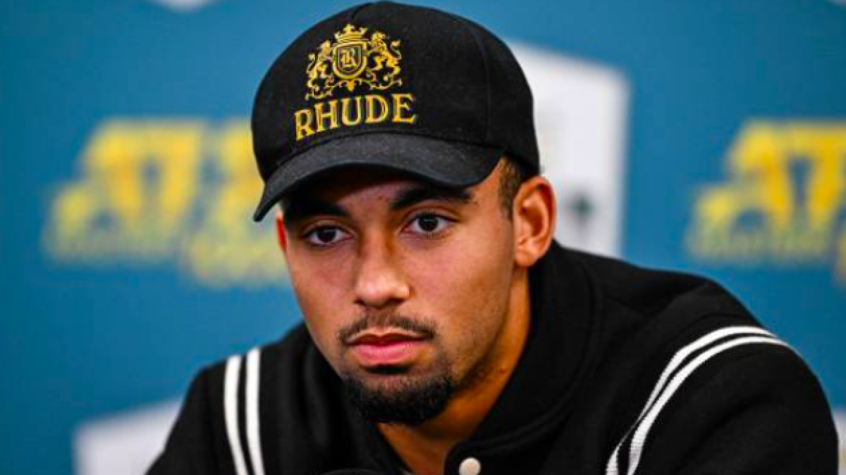Arthur Fils en el Media Day del Masters de París-Bercy 2024. Fuente: Getty