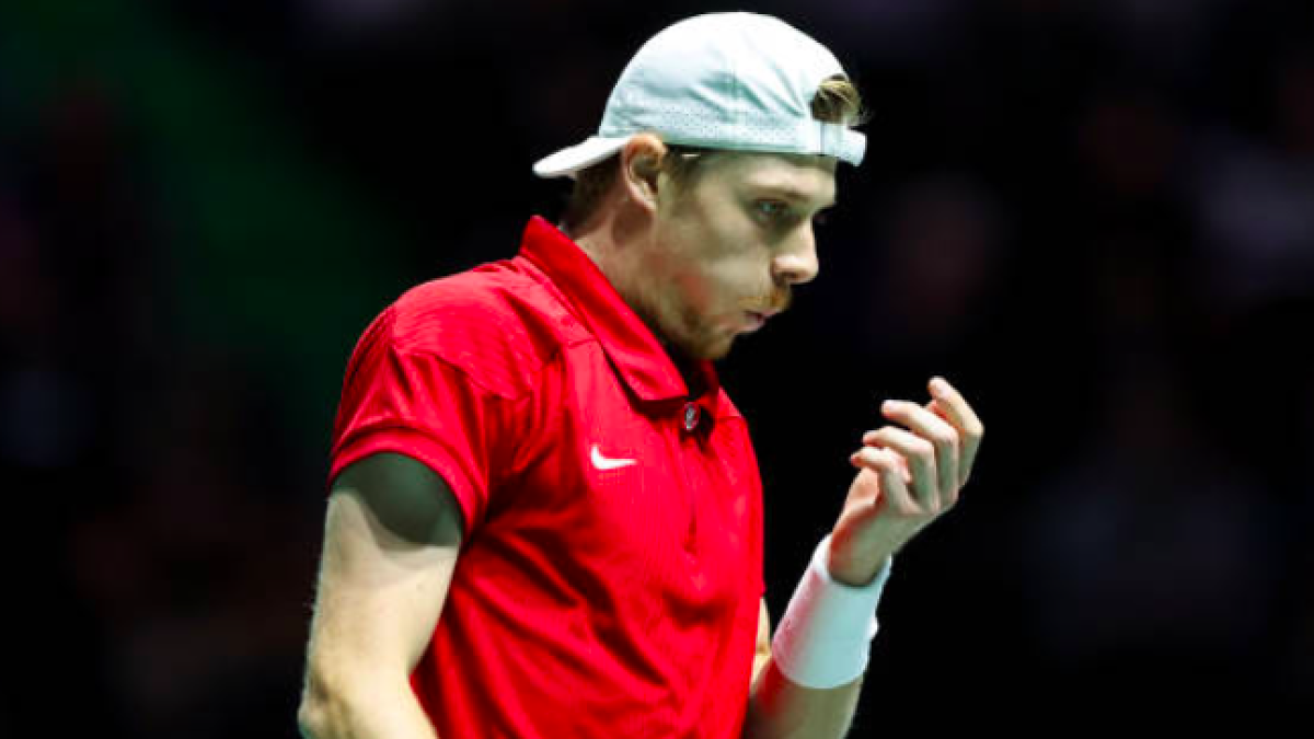 Denis Shapovalov carga contra el coaching en el circuito. Fuente: Getty