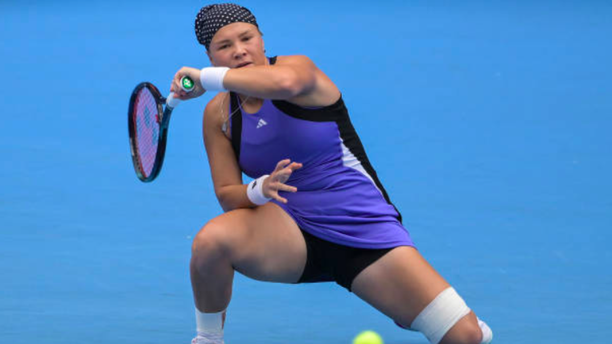 Diana Shanider, la todoterreno del circuito WTA. Fuente: Getty