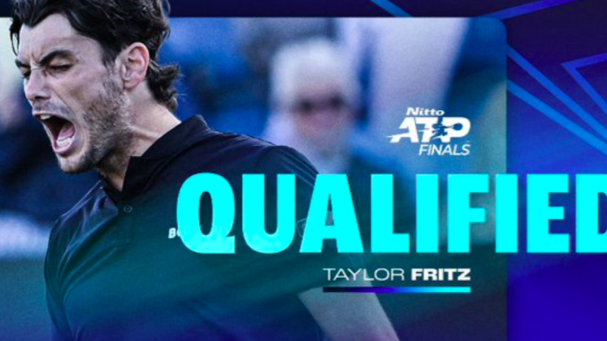Taylor Fritz qualifies for the ATP Finals 2024. Source: ATP
