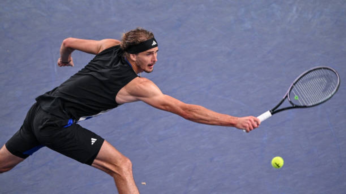 Alexander Zverev, en Shanghái 2024. Foto: gettyimages