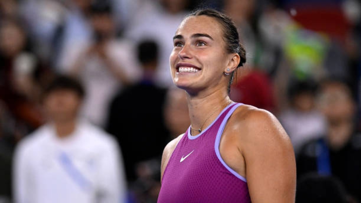 Aryna Sabalenka, por qué ganó a Gauff en Wuhan. Foto: gettyimages