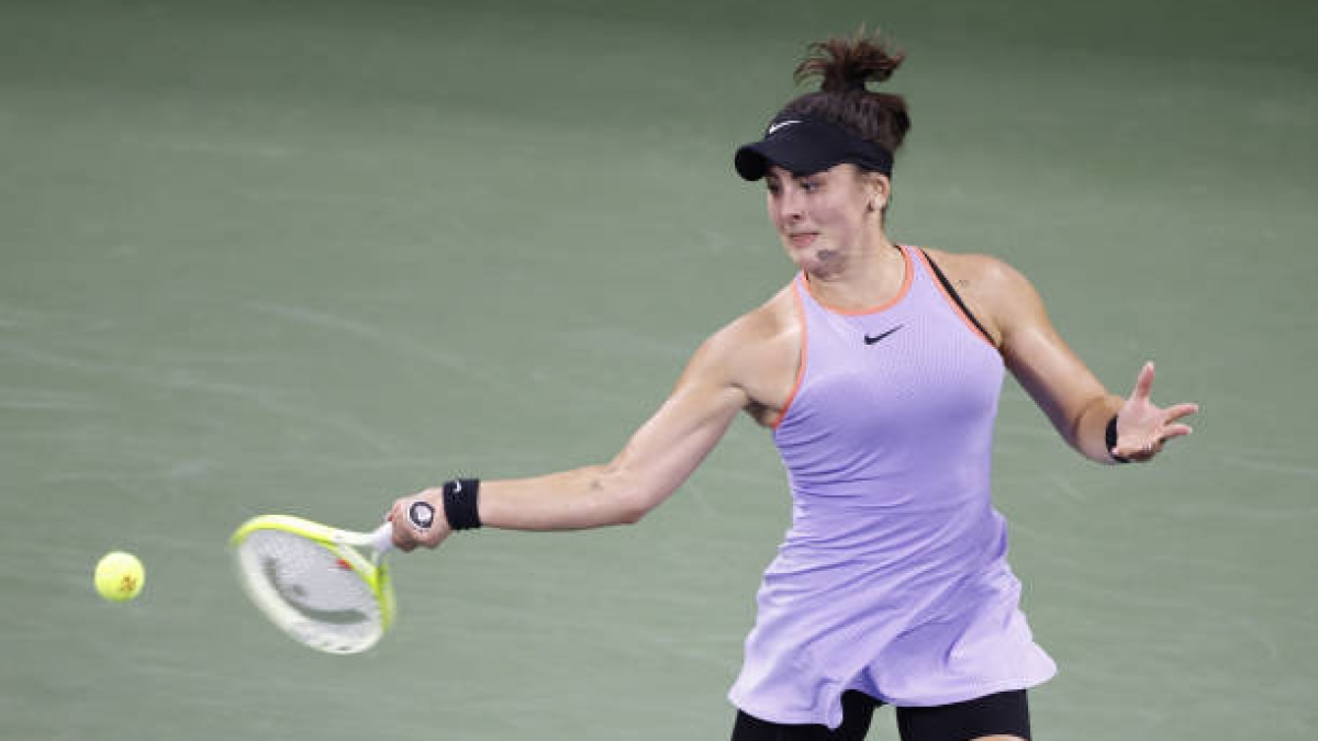 Bianca Andreescu in Tokyo 2024. Photo: Getty Images