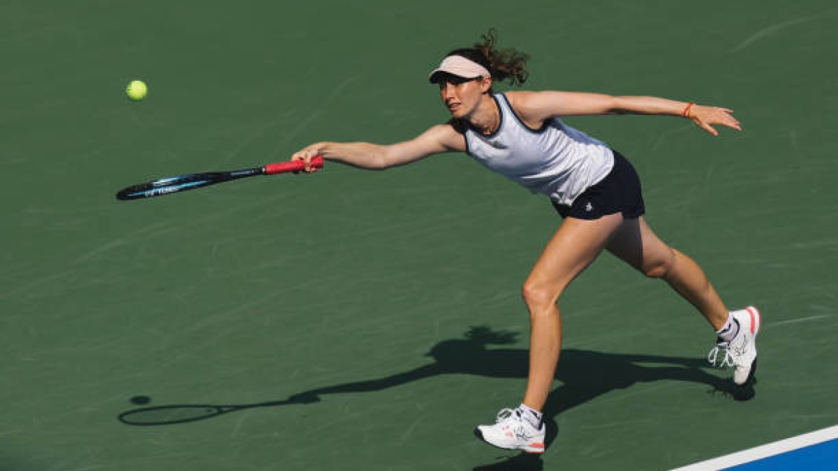 Cristina Bucsa loses in Hong Kong. Photo: gettyimages