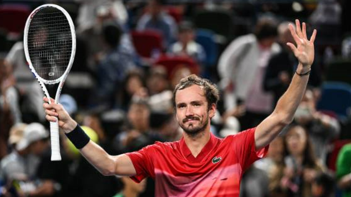 Daniil Medvedev en Pekín 2024. Foto: getty
