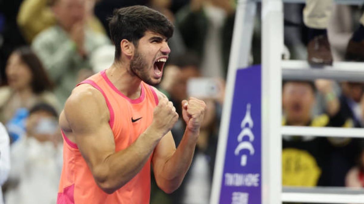 Schedule and where to watch Alcaraz's debut in Shanghai 2024. Photo: gettyimages