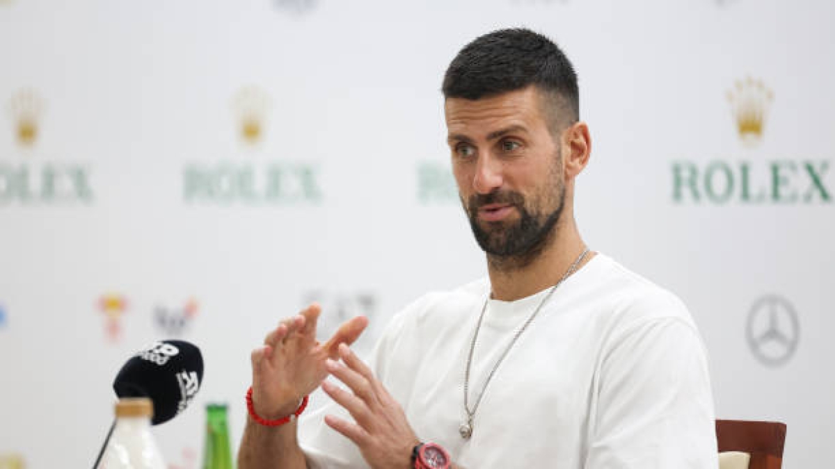 Novak Djokovic, expectations in Shanghai. Photo: gettyimages.