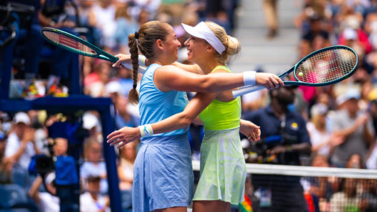Ostapenko y Kichenok, en 2024. Foto: gettyimages