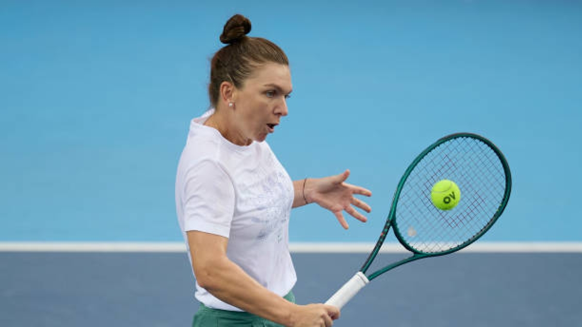 Simona Halep, en Hong Kong 2024. Foto: gettyimages