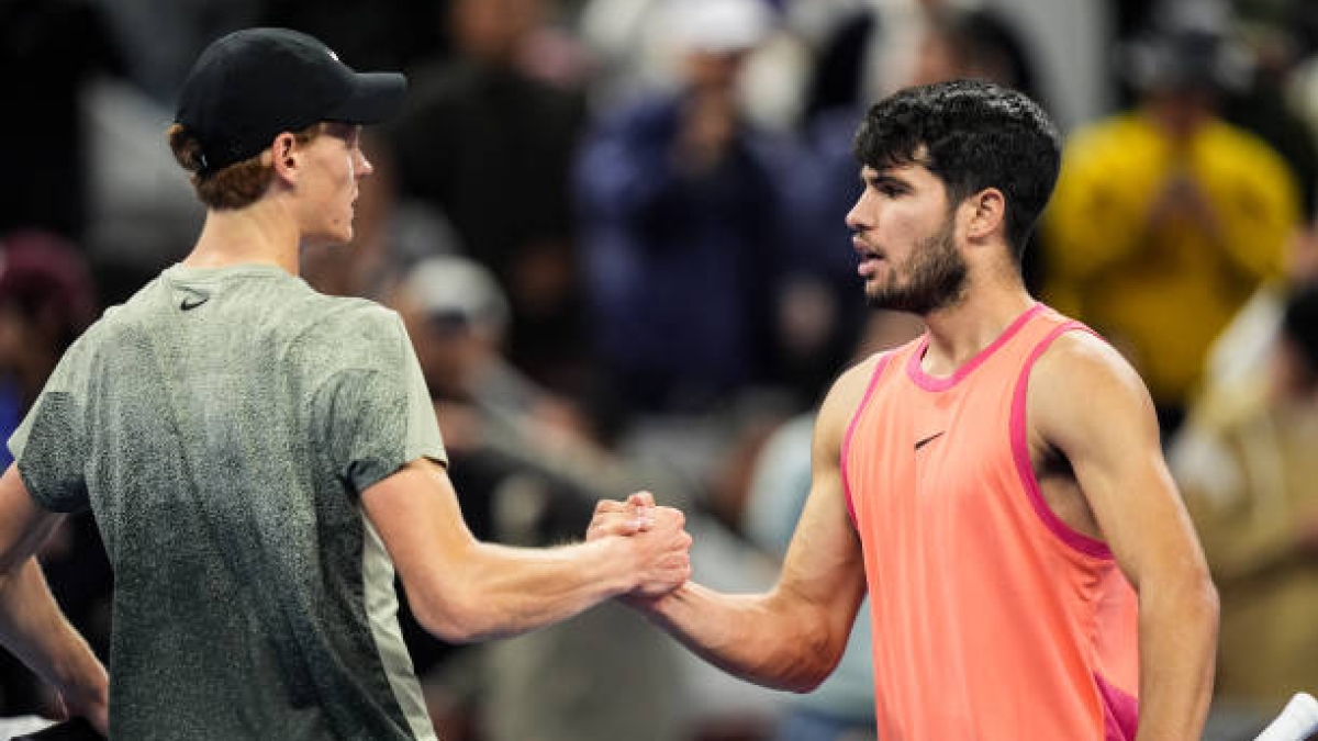 "Sinner and his relationship with Alcaraz. Photo: gettyimages"