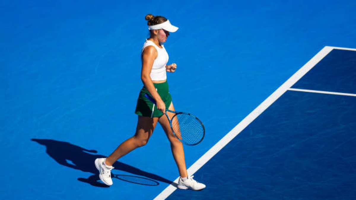 Sofia Kenin advances in the WTA Tokyo 2024. Photo: Getty