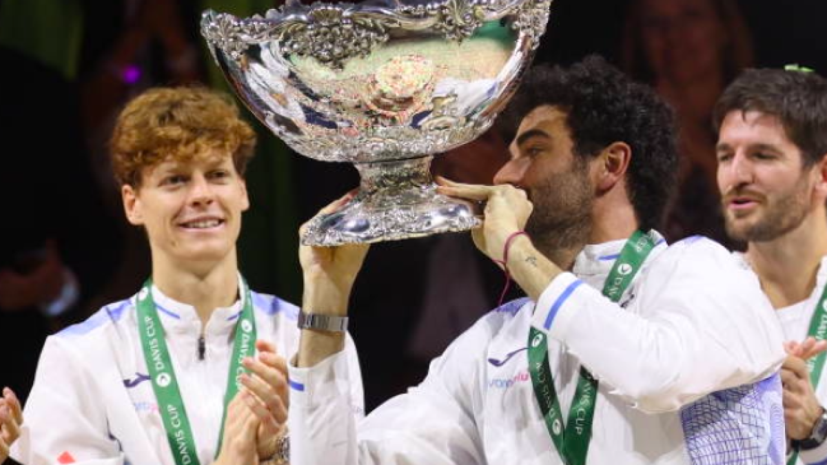 Jannik Sinner fulfilled the promise he made to Matteo Berrettini. Source: Getty