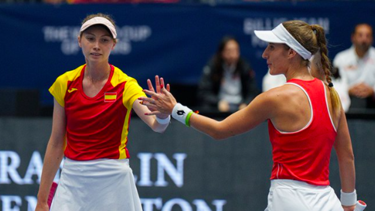 Marina Bassols replaces Cristina Bucsa in the BJKC 2024. Source: RFET/Álvaro Díaz