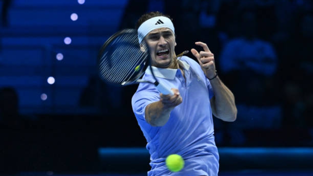 Alexander Zverev, en ATP Finals 2024. Foto: gettyimages