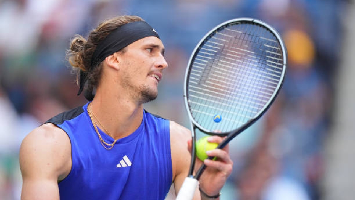 Alexander Zverev, líder en saques directos. Foto: gettyimages