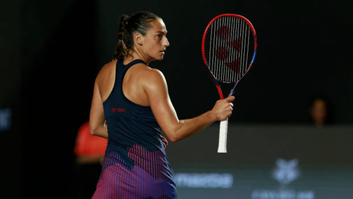 Caroline García, emotivo mensaje. Foto: gettyimages