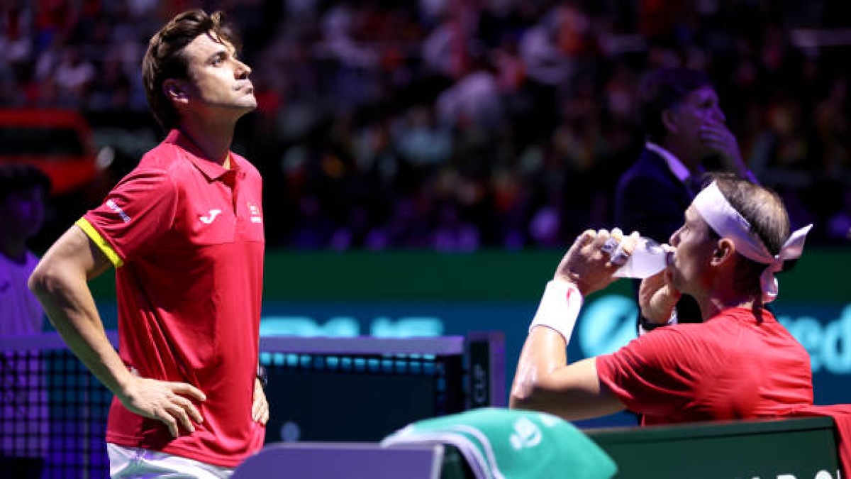 David Ferrer talks about the farewell of Rafa Nadal as a professional tennis player. Photo: Getty