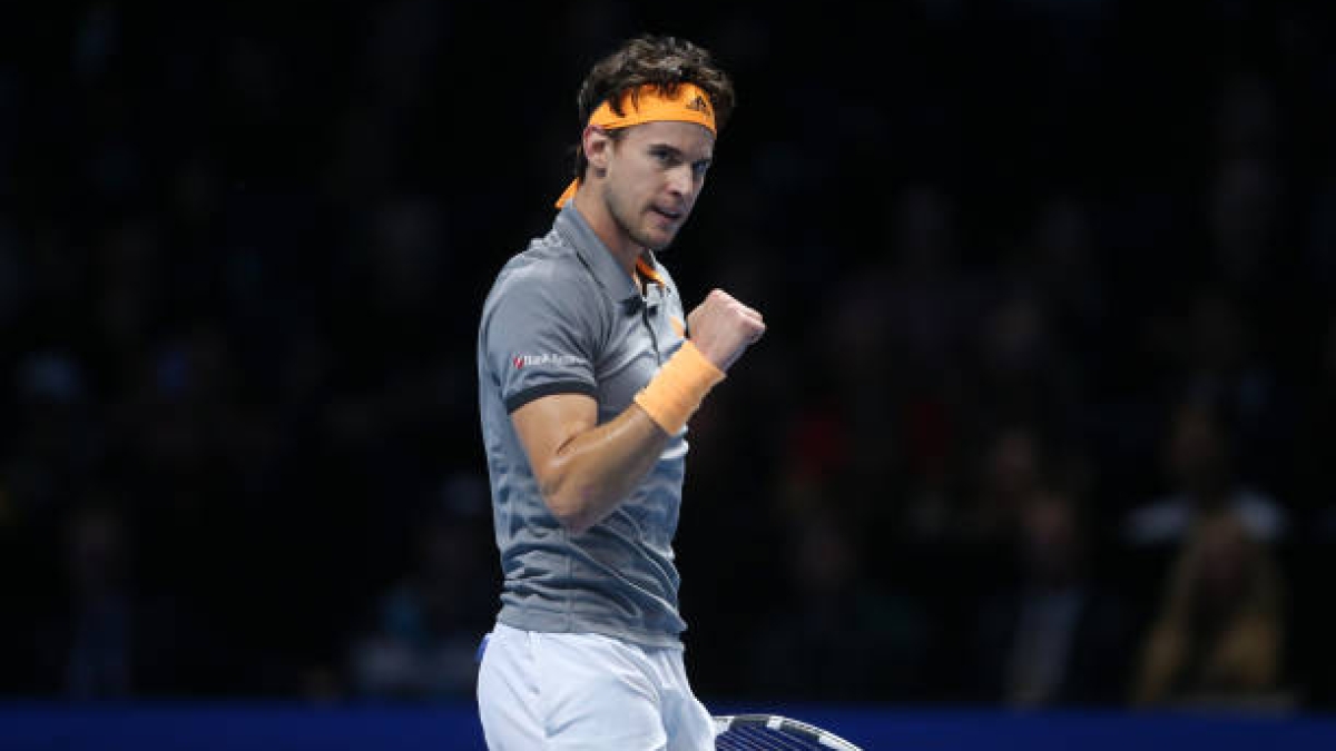 Dominic Thiem, mejor partido de su carrera. Foto: gettyimages