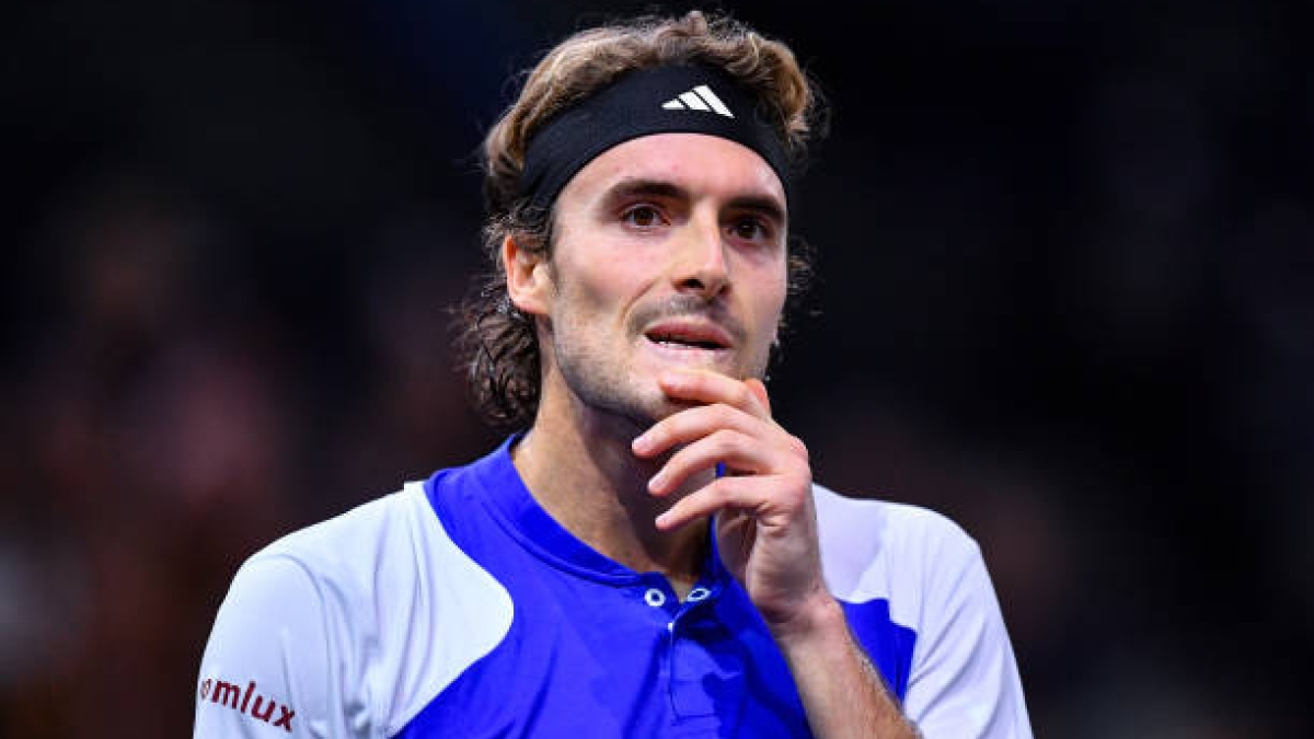 Stefanos Tsitsipas. Fuente: Getty
